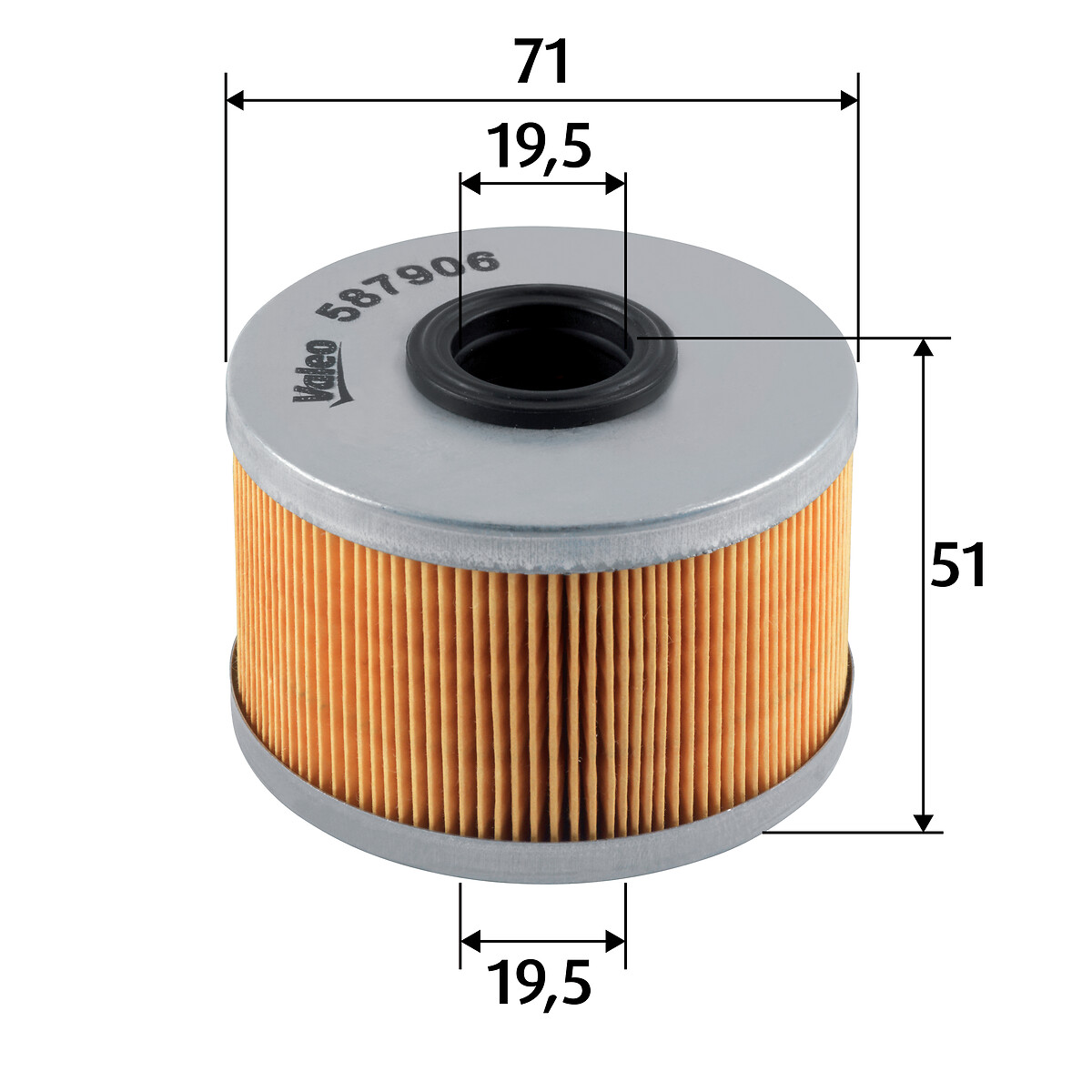 DIESEL FILTER - ELEMENT TYPE